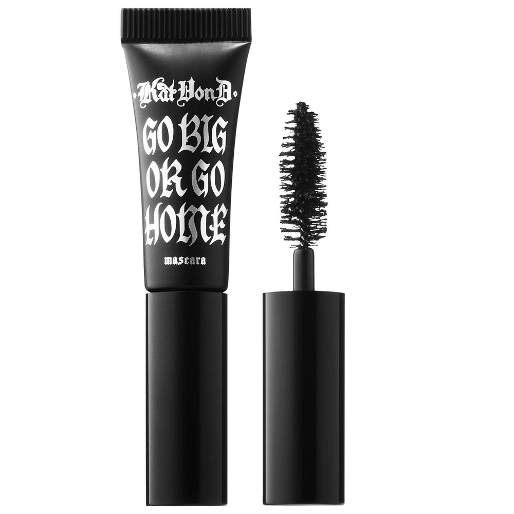 Kat Von D Go Big Or Go Home Mascara Trial Size Trooper Black 2.5mL NEW IN BOX